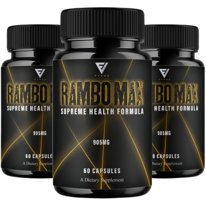 Rambo Max Natural Male Enhancement Supplement